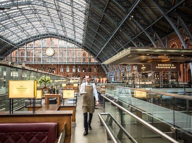 St Pancras Brasserie Champagne Bar By Searcys