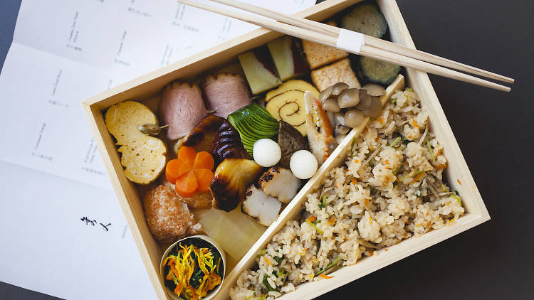 Hayato bento boxes in ROW DTLA