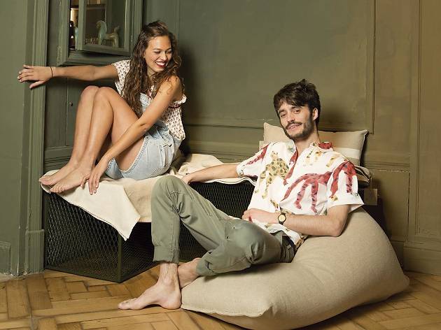Paloma i Baptiste descalços Paloma i Baptiste descalços