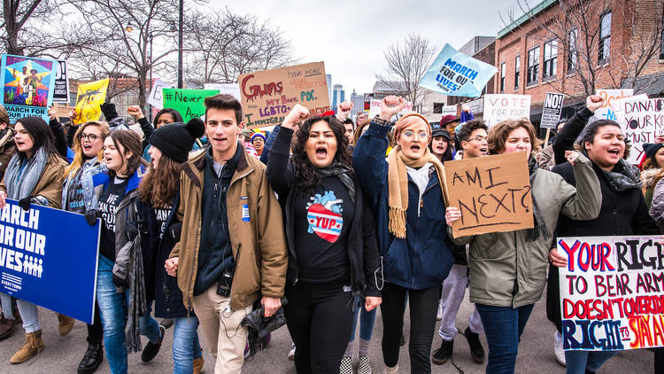 Photos from the Chicago March for Our Lives rally in Union Park