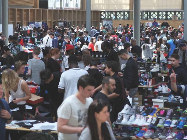 Dimanche, 20 000 sneakers exposées ou vendues au Louvre © DR