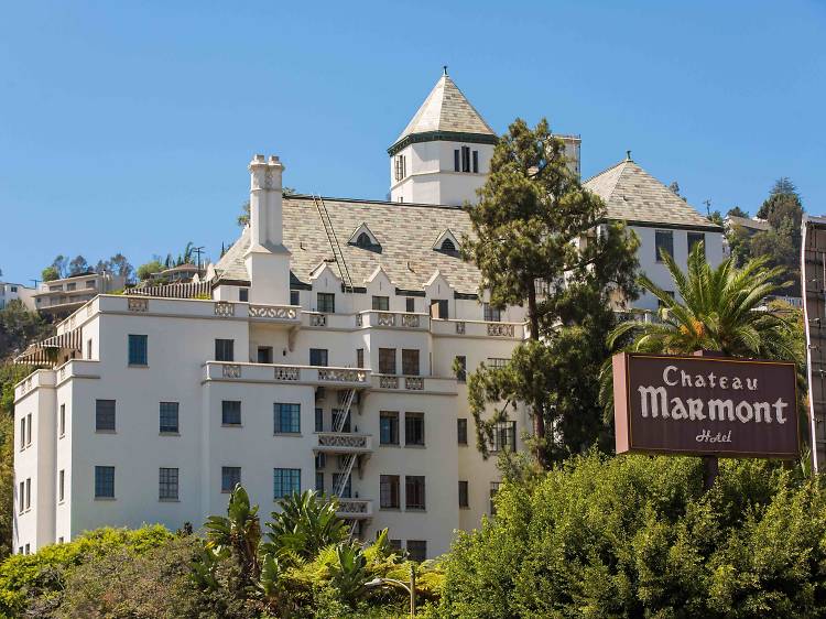 Have the quintessential celeb experience at the Chateau Marmont