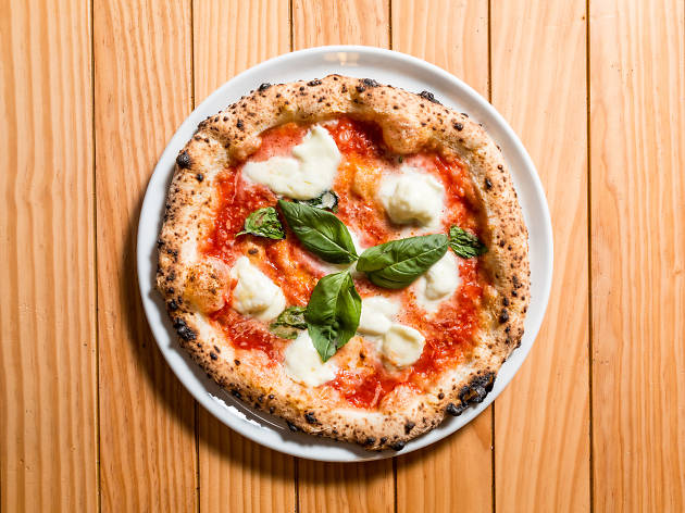 A verdadeira pizza Margherita A verdadeira pizza Margherita