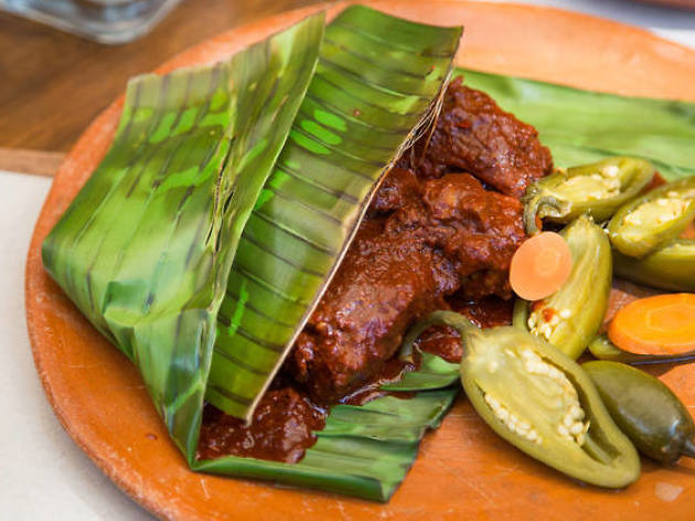 mixiote comida mexicana platillo mexicano gastronomía El Hijo Desobediente mixiote comida mexicana platillo mexicano gastronomía El Hijo Desobediente