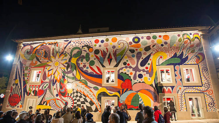 Joana Vasconcelos’ azulejo panel