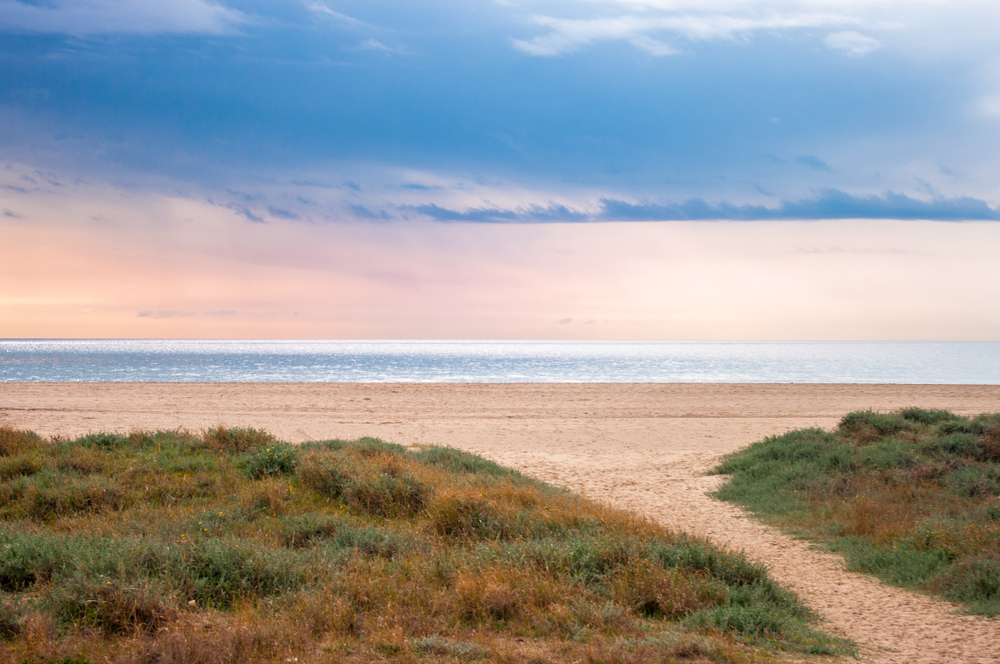 Download Art de la paret platja emmarcada For Free