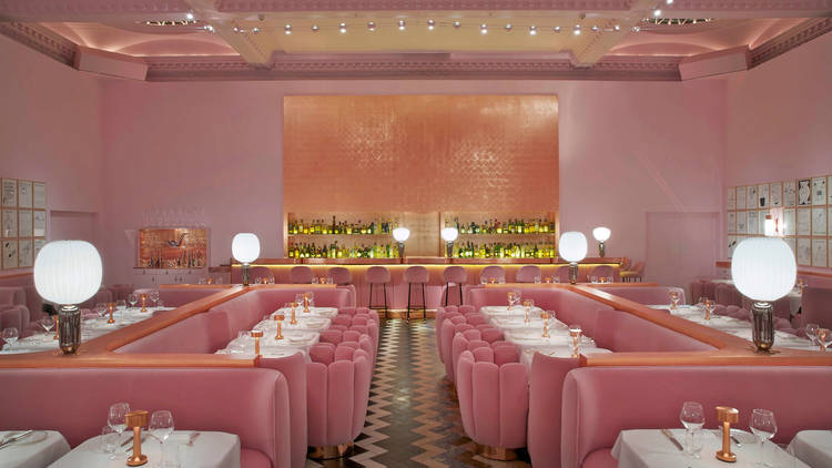 The shocking pink restaurant