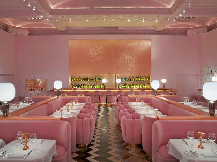 The shocking pink restaurant