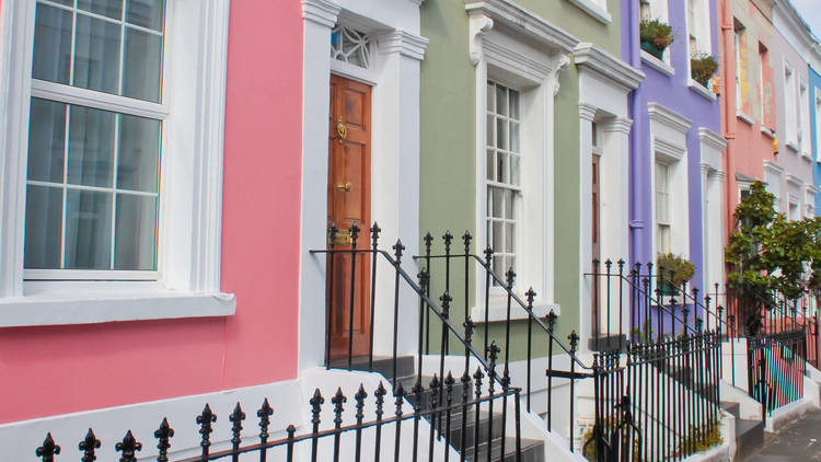 The fondant fancy townhouses