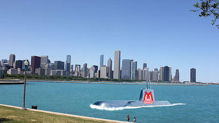 Submarine tours of Lake Michigan