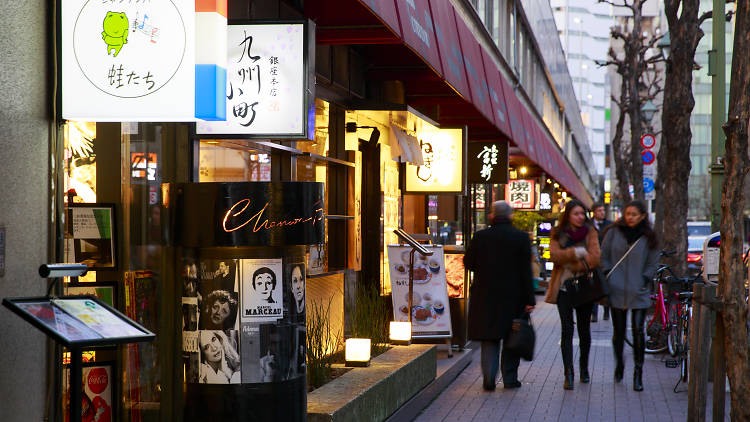 銀座 コリドー街