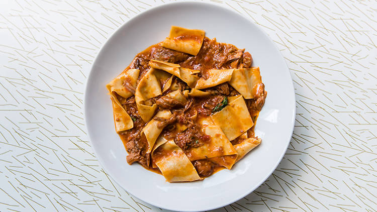 Pasta at Flour Eggs Water