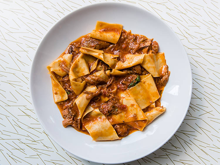 Pasta at Flour Eggs Water