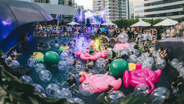 Songkran Splash Away Pool Party W Bangkok