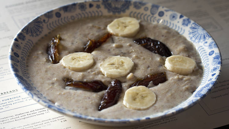 Date-and-banana at Dishoom