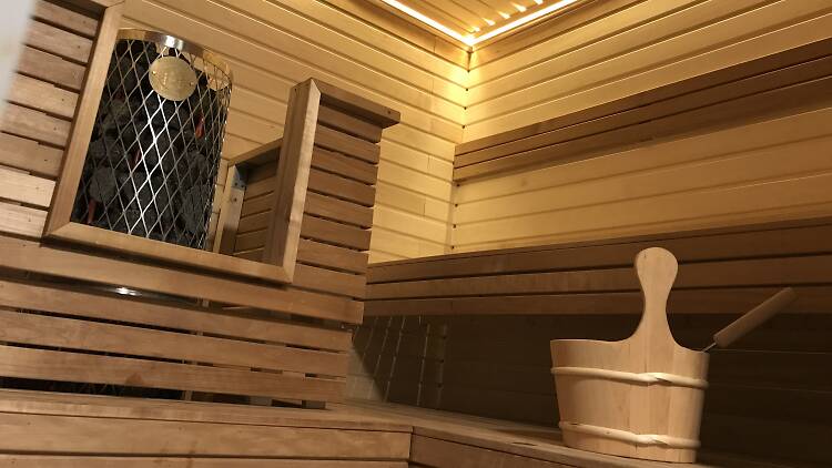 The secret sauna