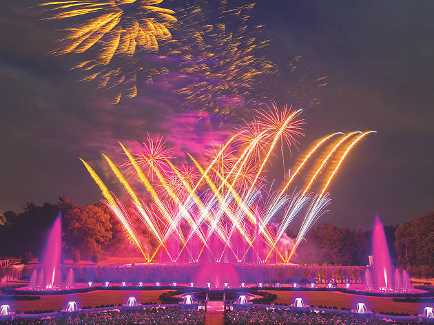 Longwood Gardens Fireworks Seating Chart