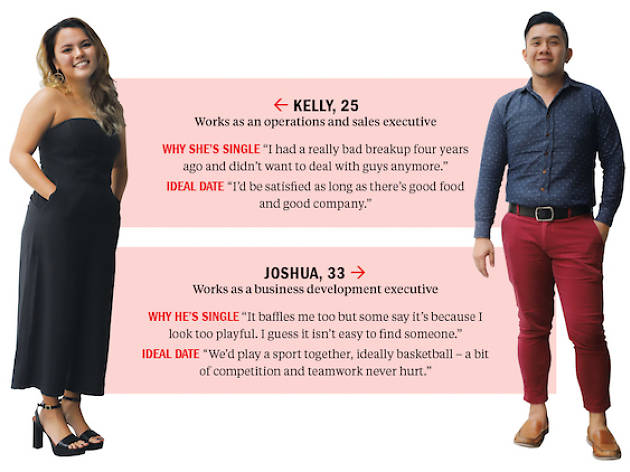 Find me a date: Joshua and Kelly Find me a date: Joshua and Kelly