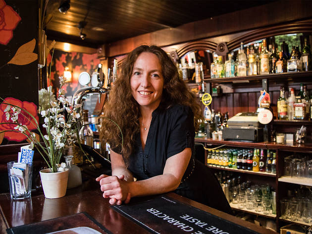 Debbie Connor, landlady of The Camel, Bethnal Green Debbie Connor, landlady of The Camel, Bethnal Green