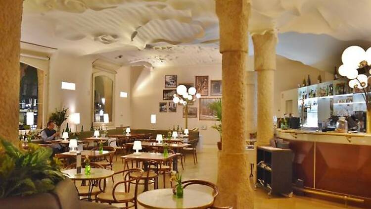 2. Una comida en el Cafè de la Pedrera