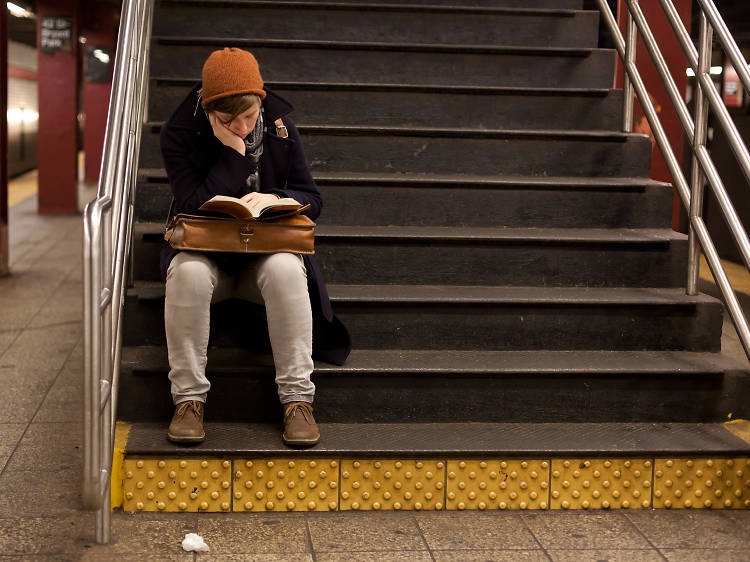 Stop creep reading over people’s shoulders on the subway