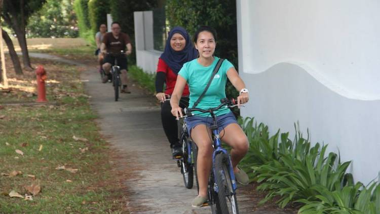 Biking Singapore