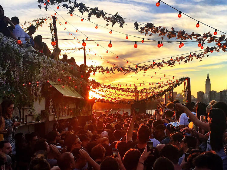 Here’s when you can party on Output’s incredible rooftop this summer