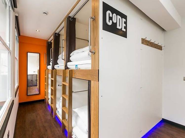 Code - Pod Hostel Edinburgh