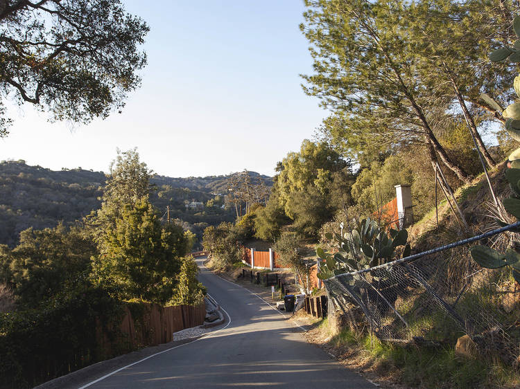 Topanga Canyon in Los Angeles