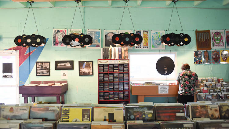 Go crate diving at Sweat Records