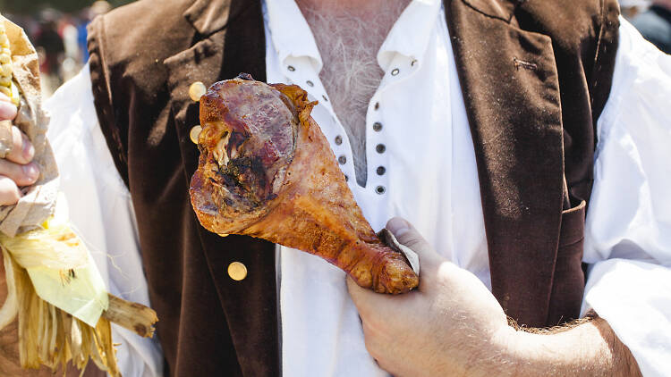 Turkey Leg at the Renaissance Pleasure Faire