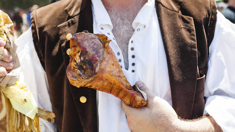 Turkey Leg at the Renaissance Pleasure Faire