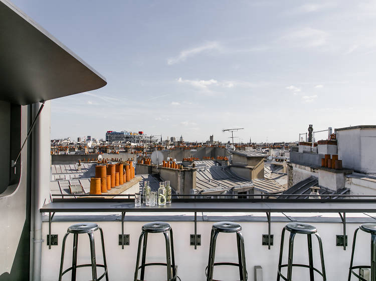 Le top 3 des terrasses cachées - Le Marais Mood