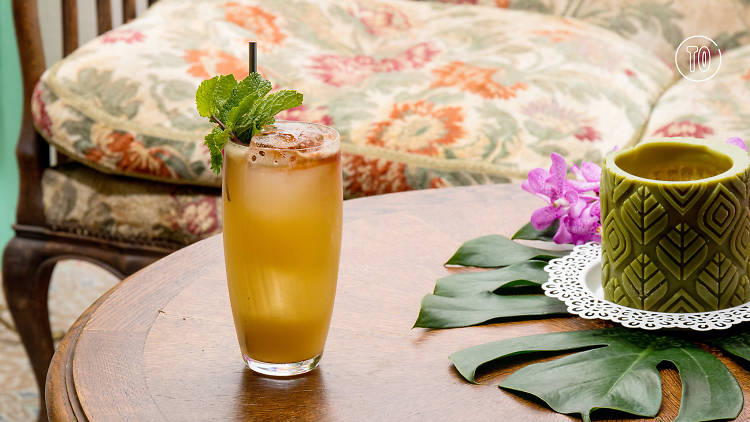 Cap the night off with rum-based tipples at Tropic City