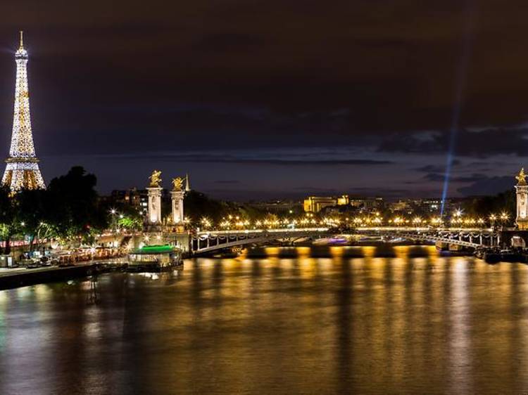 Eiffel Tower, Seine River cruise and Moulin Rouge show