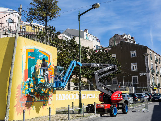 mário belém, mural, arte urbana mário belém, mural, arte urbana