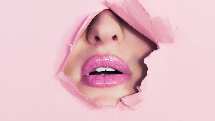 Pink lips