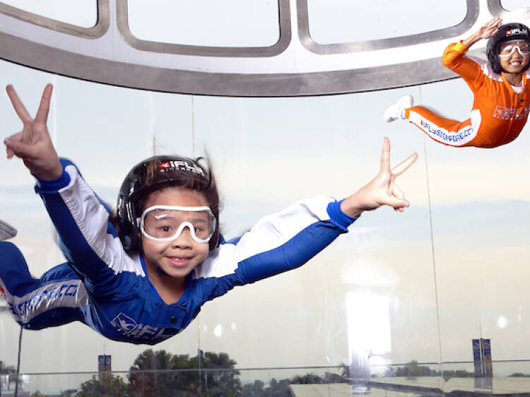 Skydive (almost) at iFly