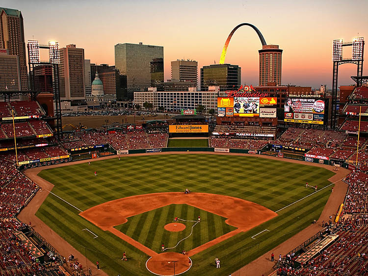 St. Louis Pro Baseball Apparel  St. Louis a Drinking Town with a