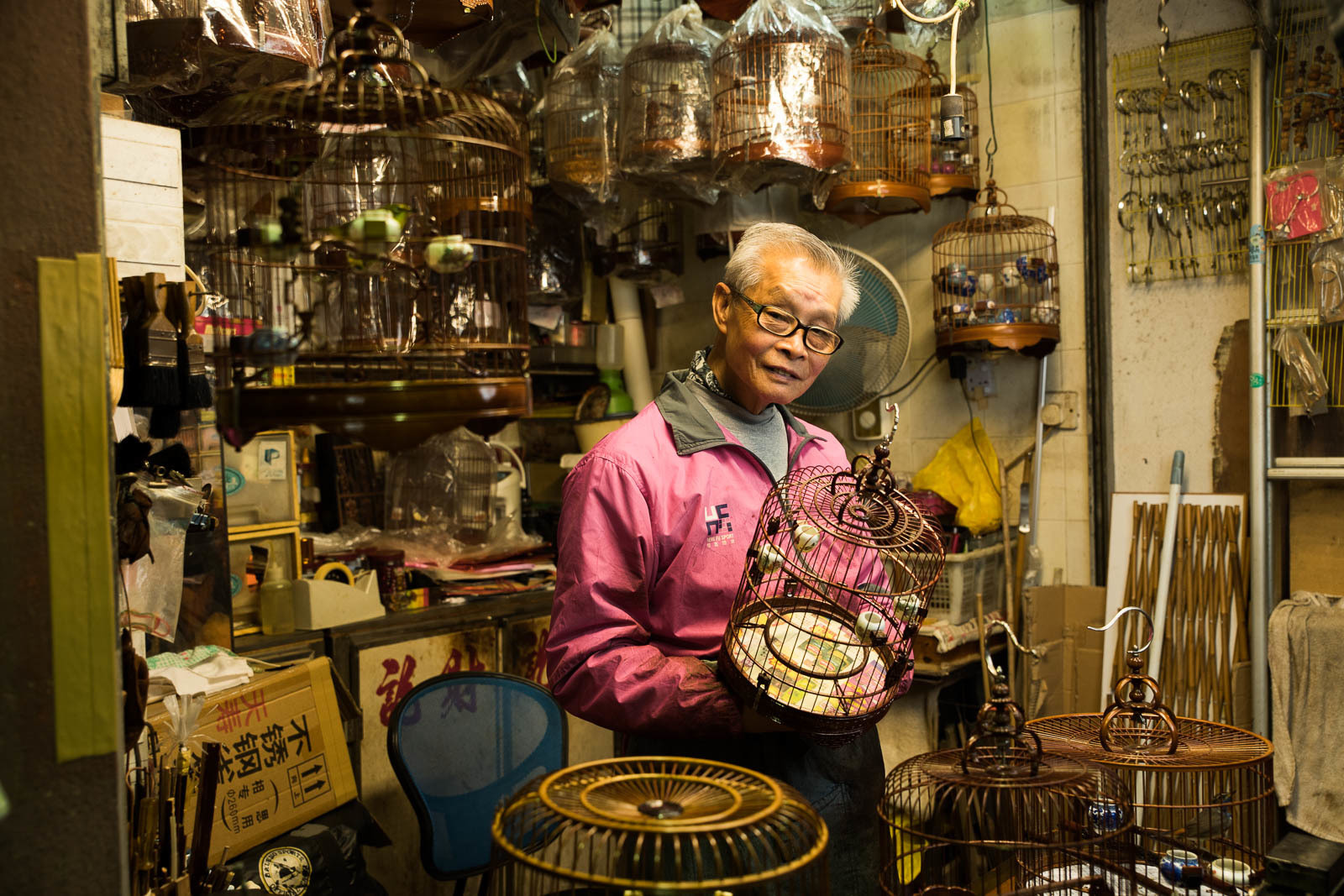 香港最後一位雀籠工匠