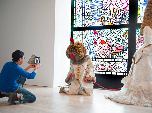 New York, USA. 13th Mar, 2017. Fueled by anger and angst over recent political events and economics, the 2017 Whitney Biennial surveying the current state of American art opens to the public on March 17 and runs through June 11. Showcasing the work of 63 whitney