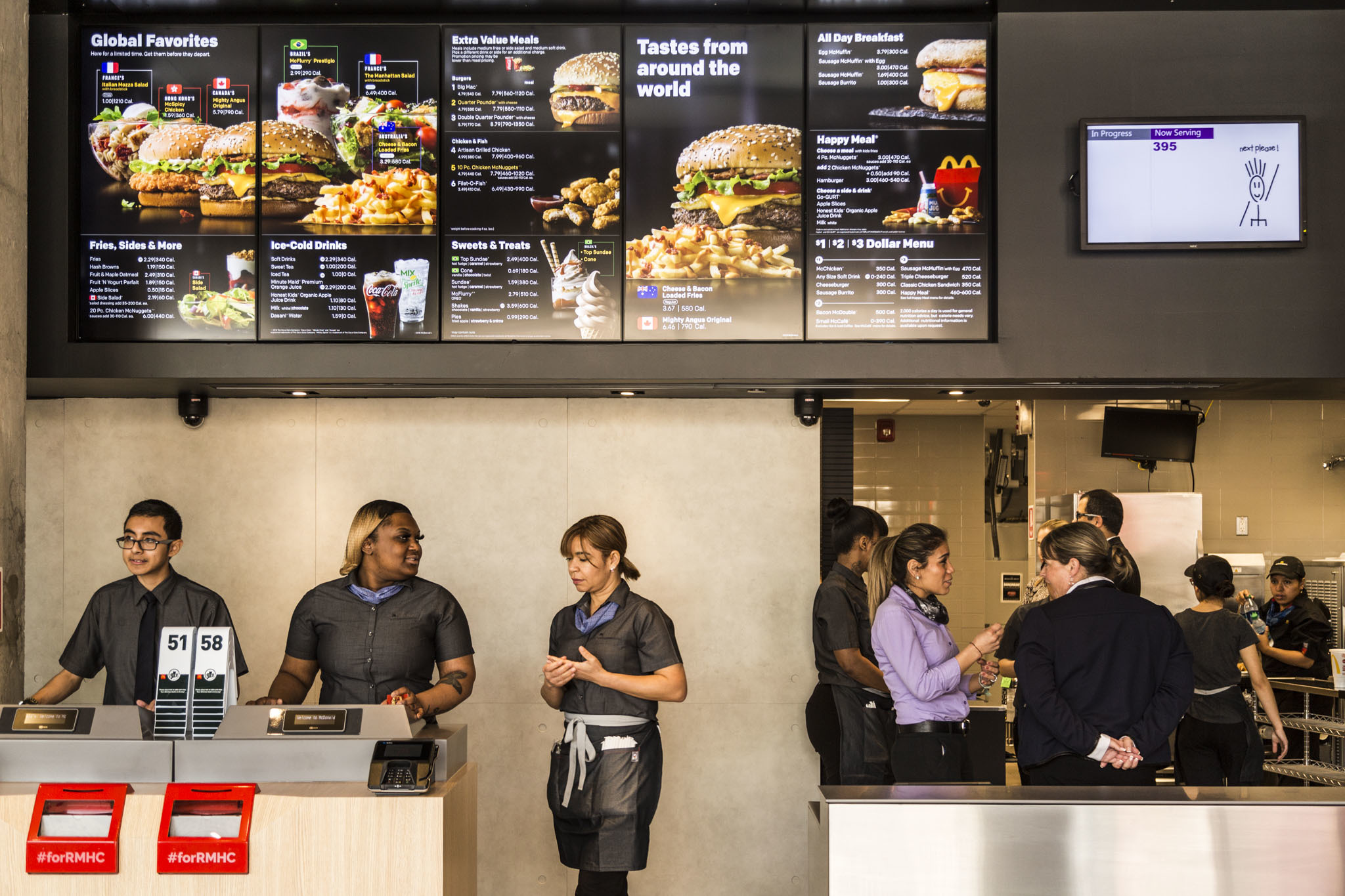 McDonald's Global Menu