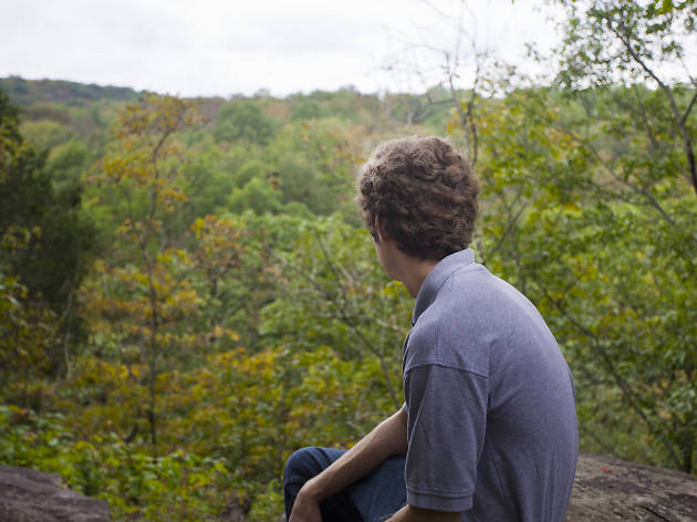 High Rocks at Tohickon Valley Park Go hiking near Philadelphia at the High Rocks at Tohickon Valley Park