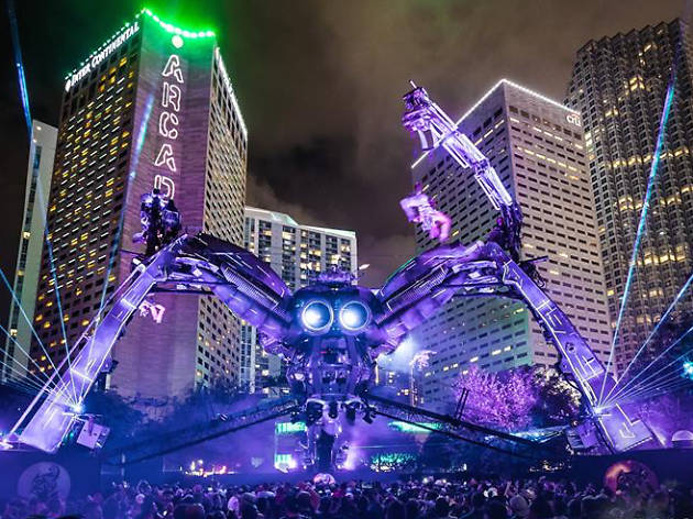 Escenario Arcadia Spider Resistance Ultra Music Festival Escenario Arcadia Spider Resistance Ultra Music Festival