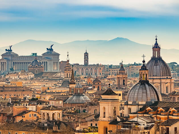 Rome skyline Rome skyline
