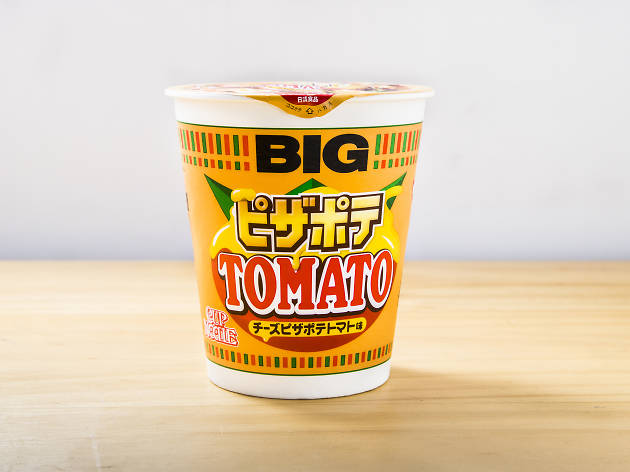 Tomato pizza cup noodles Tomato pizza cup noodles