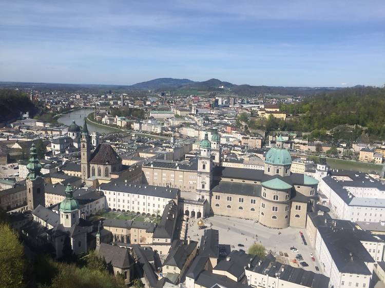 Soaking up the atmosphere of the Old Town