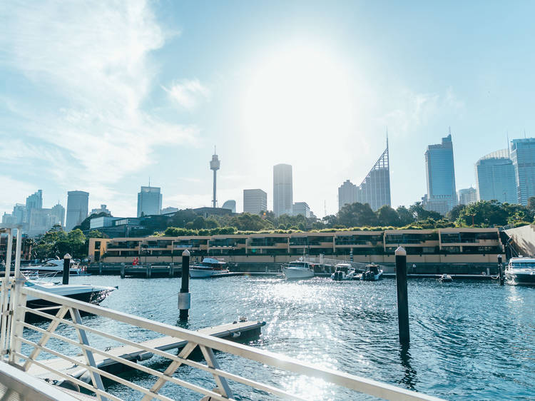 Harbour and city views.