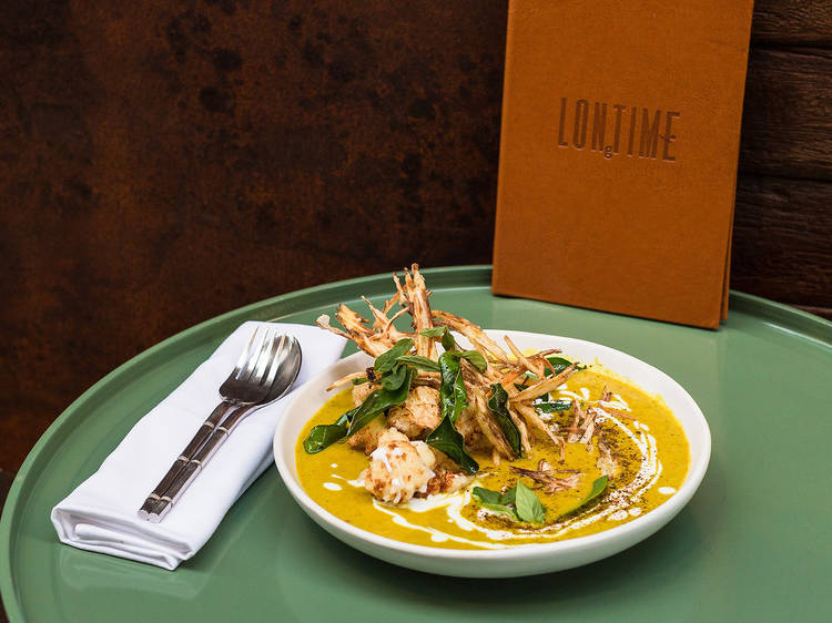 Vegetarian green curry at Longtime, $27