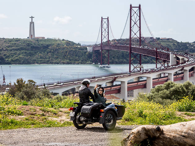 Passeio de sidecar da Bike my Side